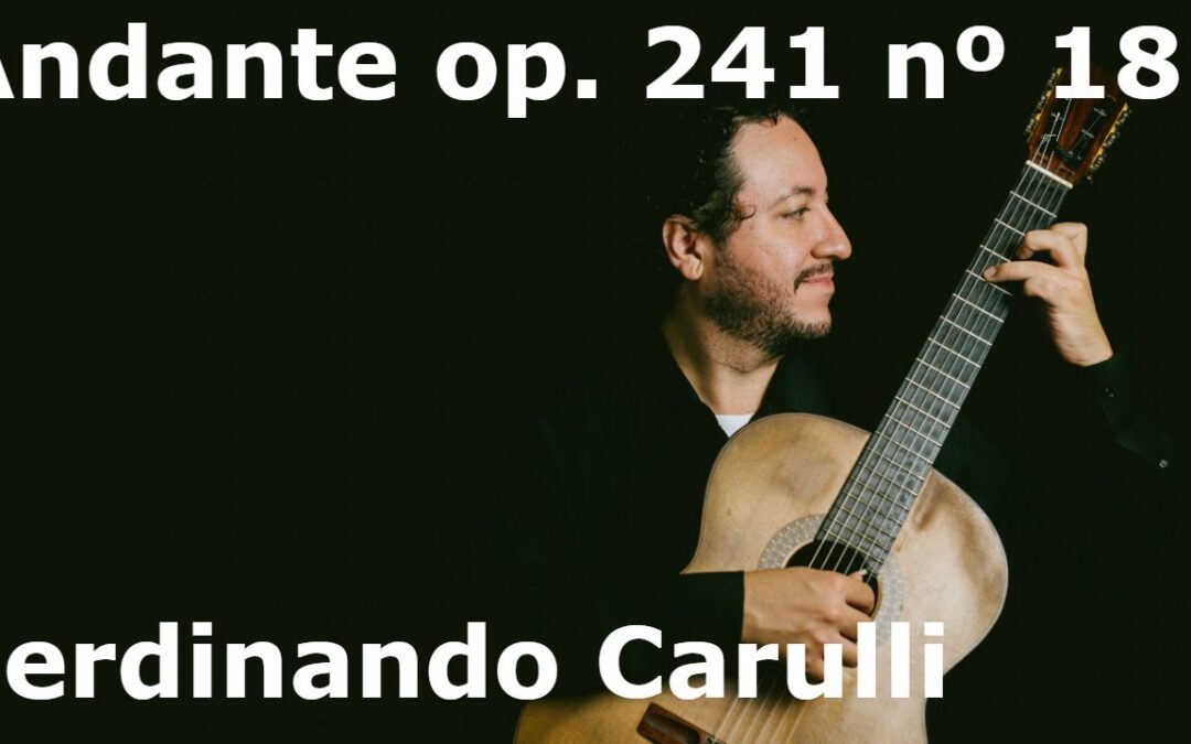 Andante do Carulli | música fácil e bonita para violão (vídeo)