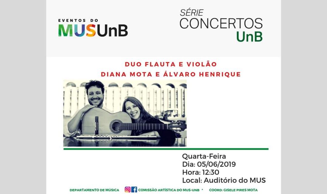 Recital na UnB (05/06, 12:30, MUS)