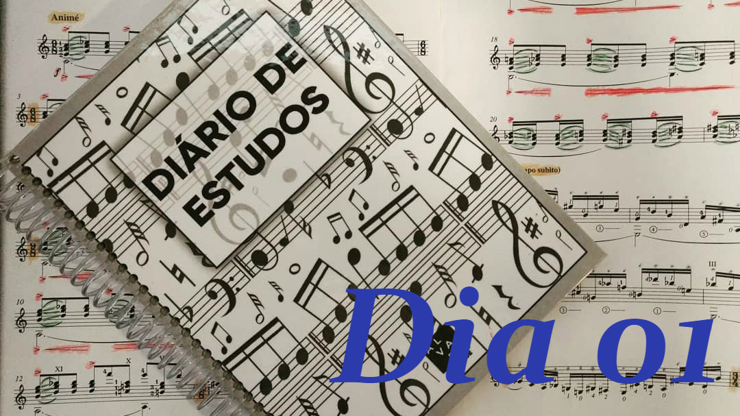 Desafio das Duas Semanas Com Um Diário de Estudos – Dia 01